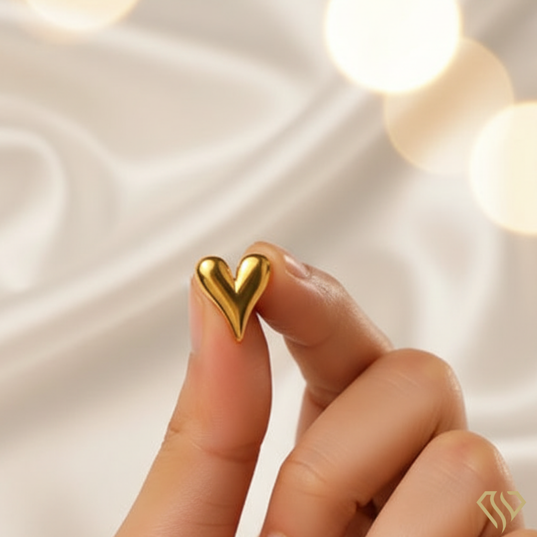Love Heart Adjustable Ring