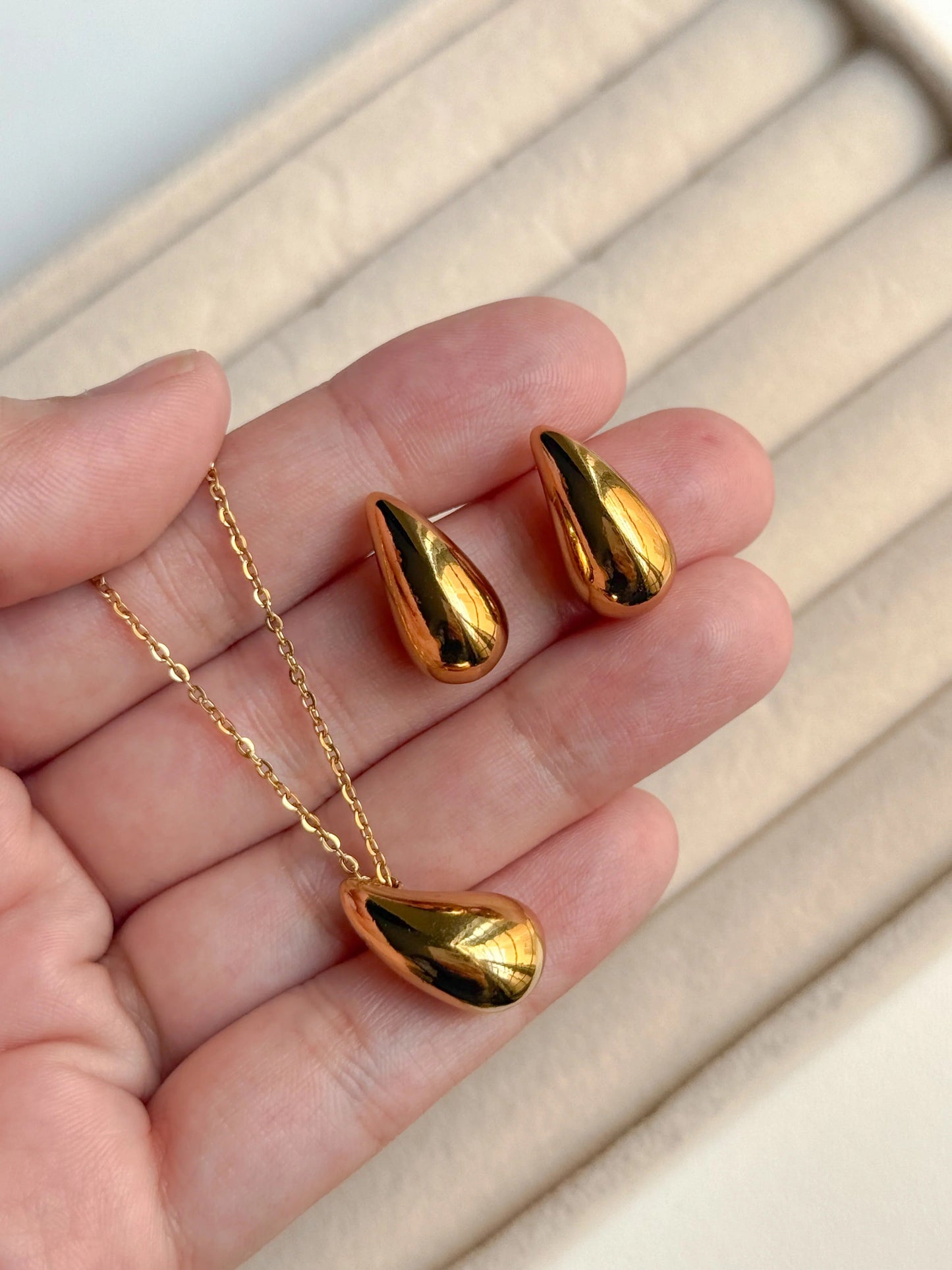 Tear Drop 3 Piece Set