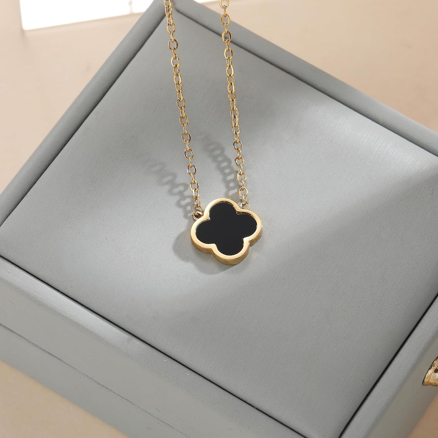 Black Clover Necklace