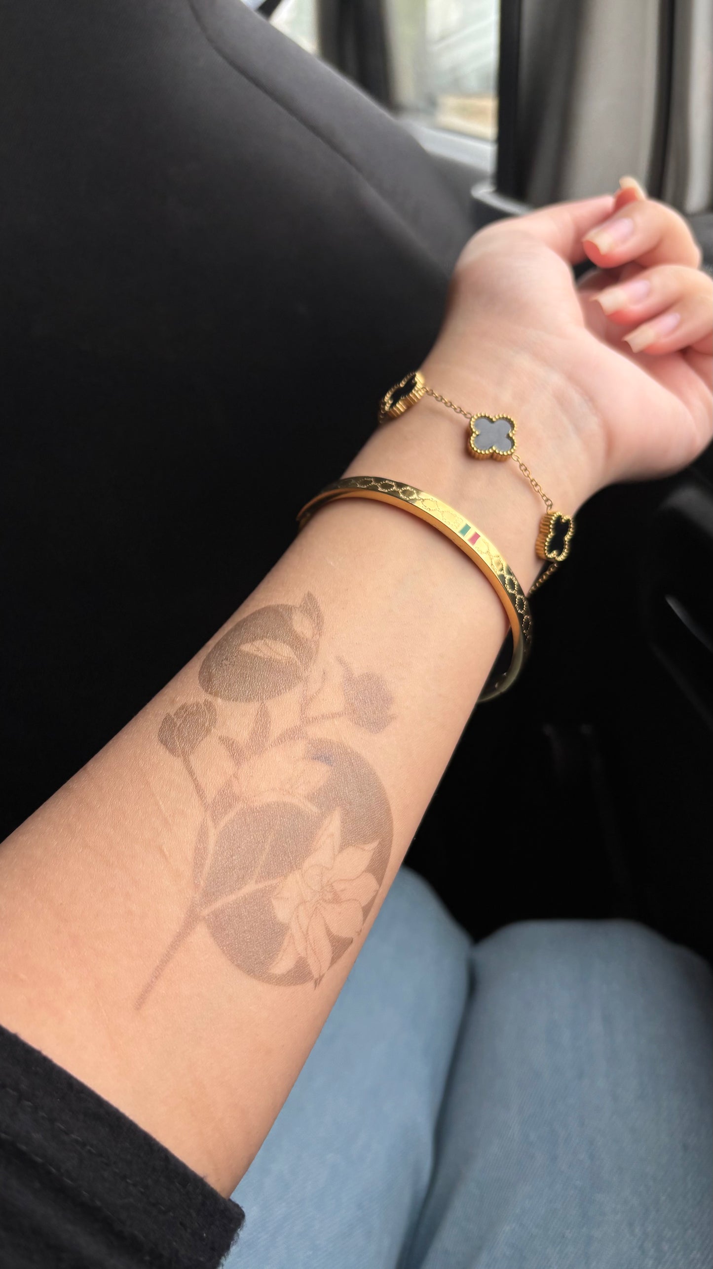 Charm + Clover Bracelet