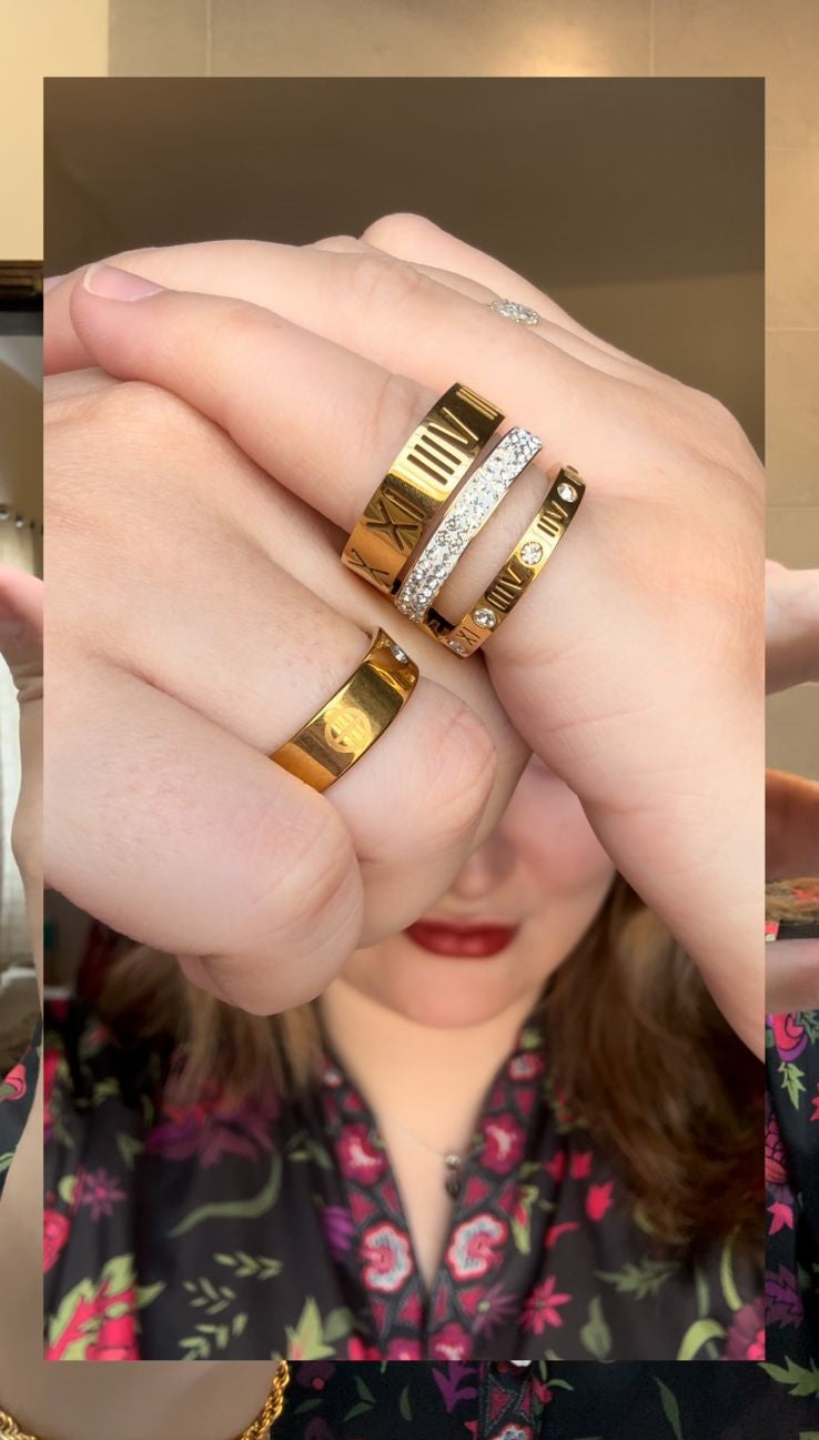 Trilogy Stacked & Cartier Ring