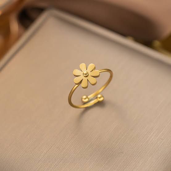Cute Polly Adjustable Gold Ring