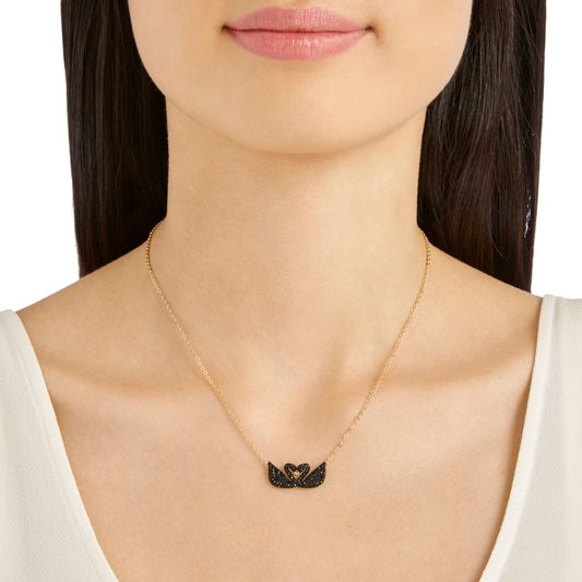 Swan Double Necklace
