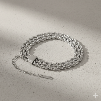 Triple Layer Milas Silver