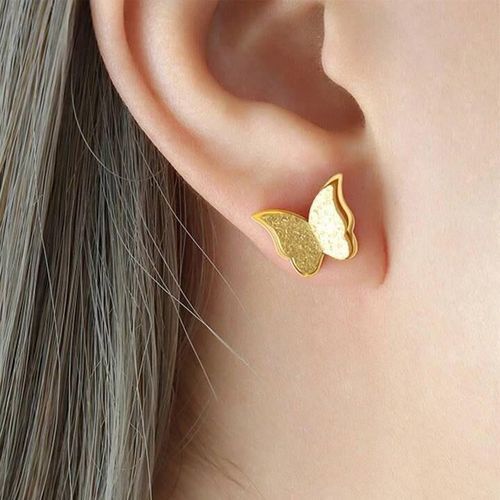 Butterfly 18k Studs